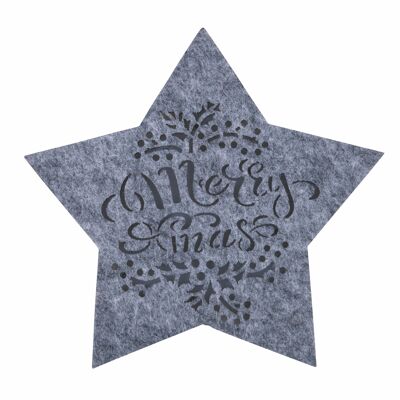 XMAS SOTT BICCH STAR GRIS SET 3