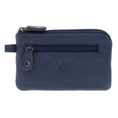 Monedero unisex Cuero de vacuno de Calidad superior – Monedero piel auténtica – Monedero, tarjetero, llavero - Capacidad 12 tarjetas. 10