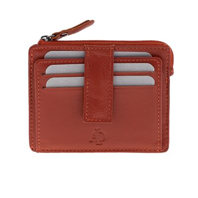 Adapell -Card Holder- Purse Card Holder - Leather Card Holder - Authentic Leather Card Holder -Capacity up to 16 Cards (tile) 5