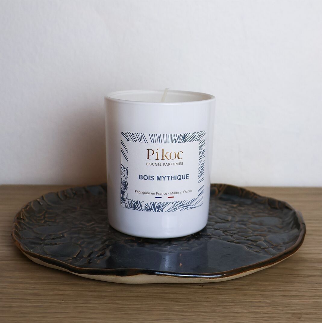 Vela aromática de madera mítica