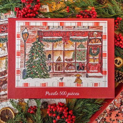 Negozio di Natale di puzzle