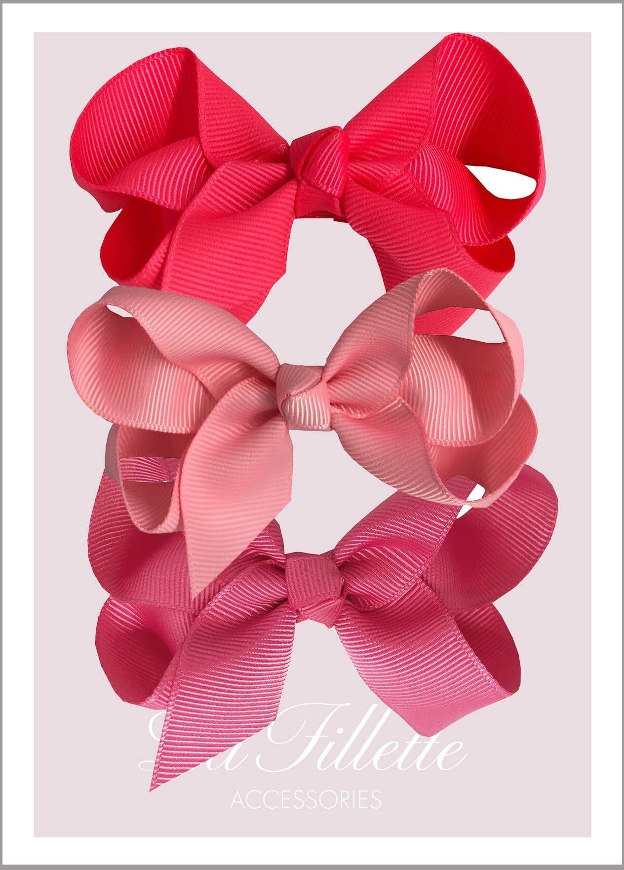 Set fiocco per capelli Maxima con clip- Oui, cheri