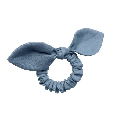 Kinder Scrunchie taubenblau