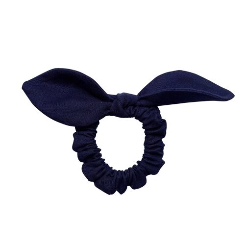 Kinder Scrunchie dunkelblau