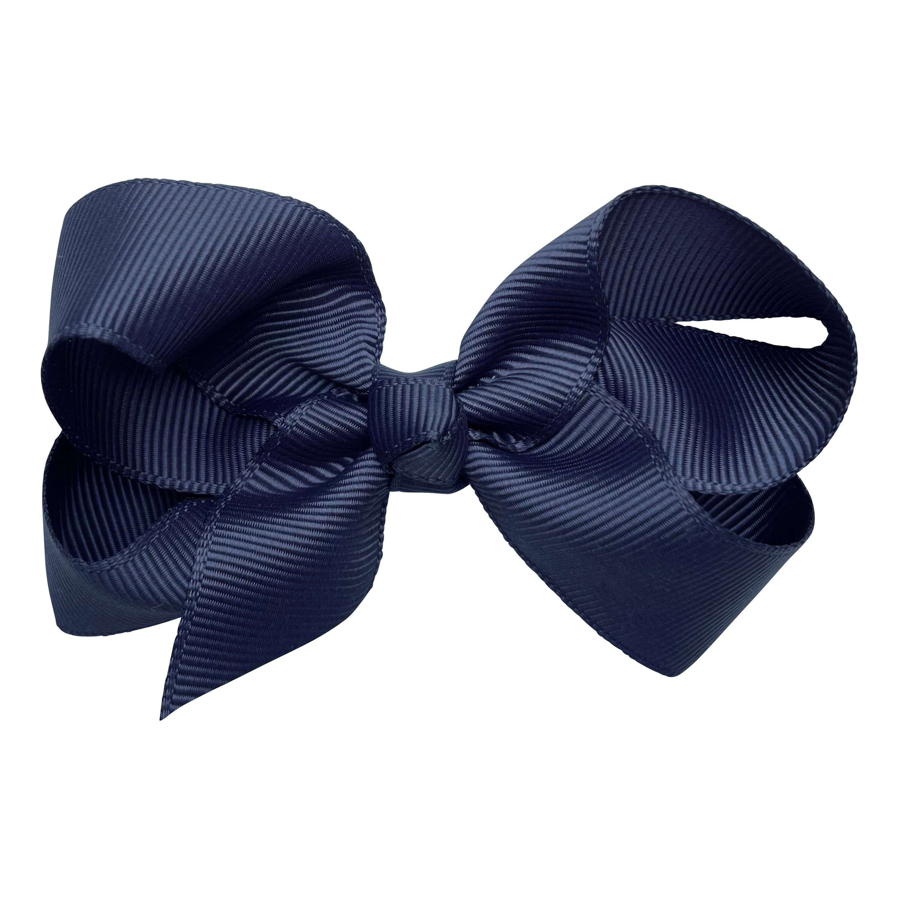 Maxima fiocco per capelli con clip in blu navy