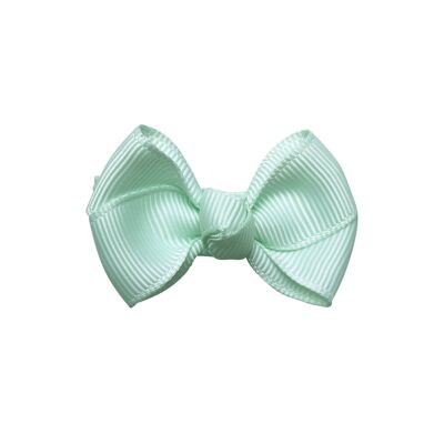 Fiocco per capelli Estelle con clip in menta