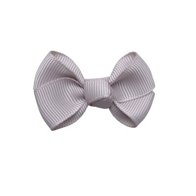 Estelle hair bow with clip in taupe
