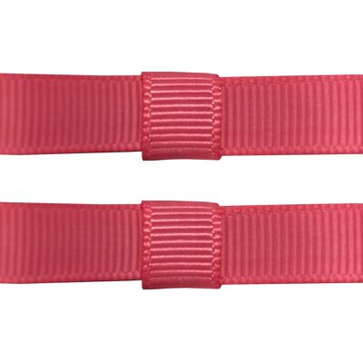 Barrette Charlotte with clip in coral