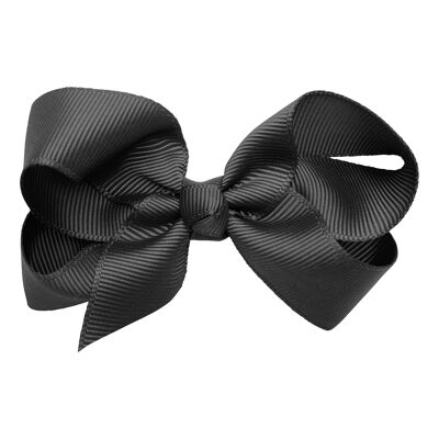 Maxima hair bow with clip in anthracite