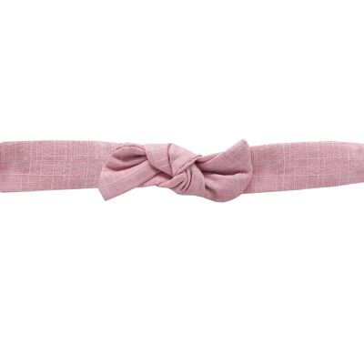 Hairband Colette in dusky pink