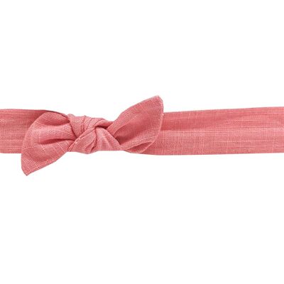 Hair band Colette in coral