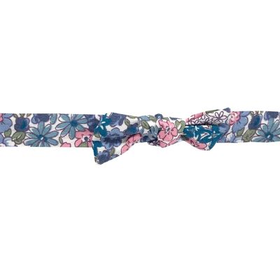 Headband Colette in Liberty pale blue