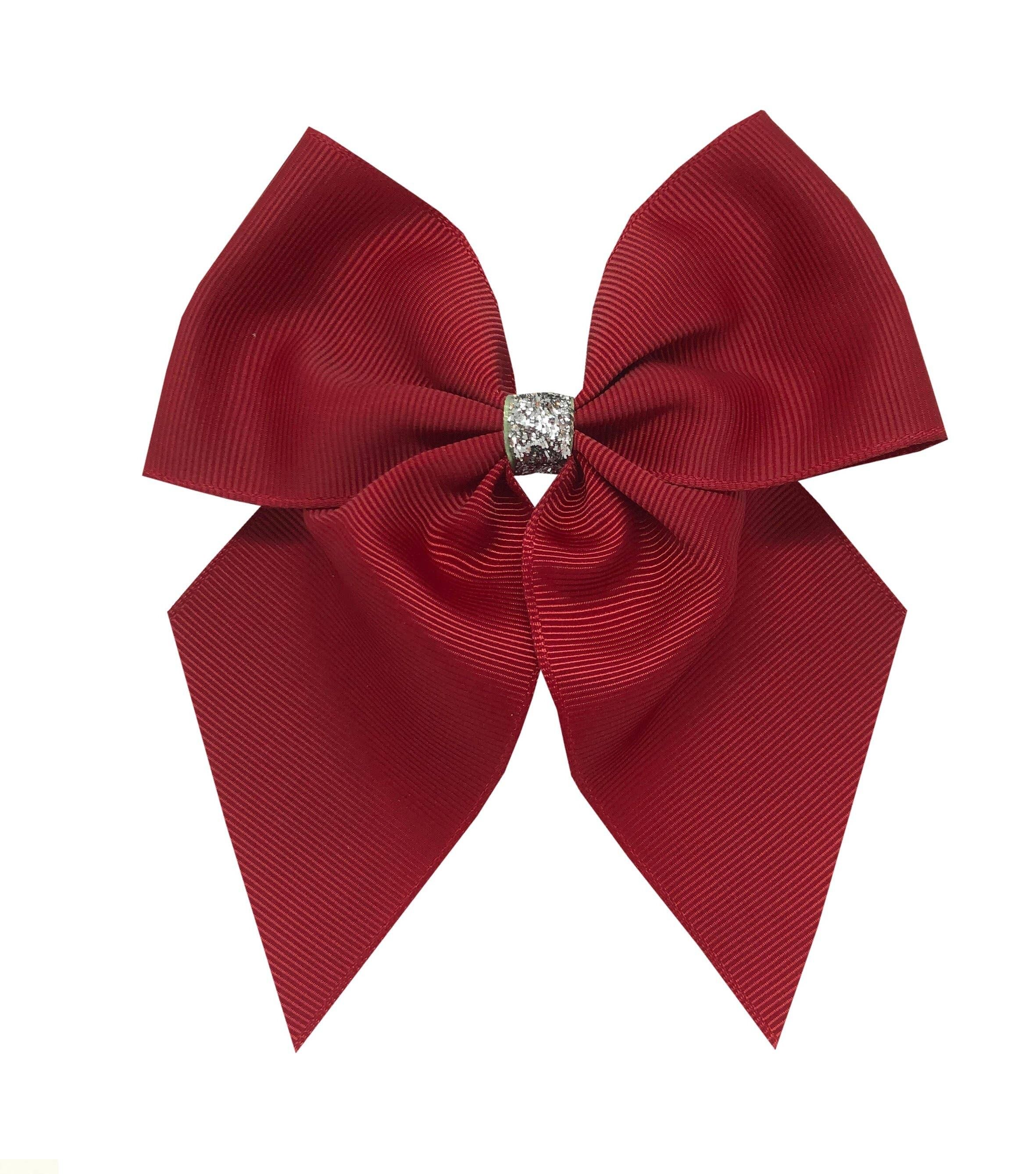 Chloe medium Étoile Haarschleife mit Clip silber und dunkel