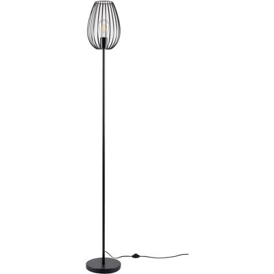 Lampadaire 26250NO Noir - abat jour Metal Noir pieds Metal Noir