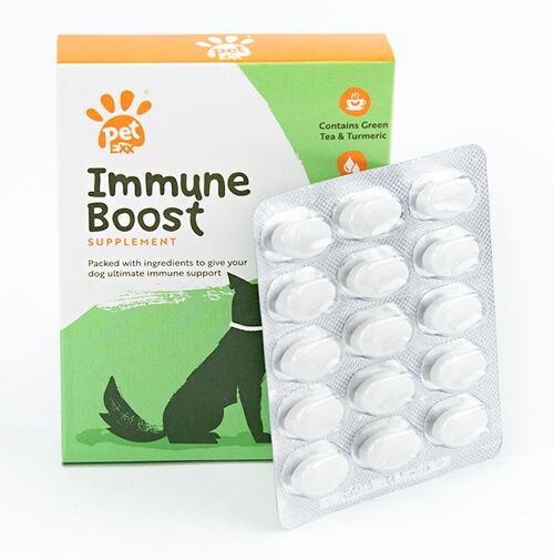 Immune Boost supplement for pets to provide daily protection and an immune system boost