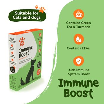 Supplément Immune Boost pour animaux de compagnie pour fournir une protection quotidienne et un renforcement du système immunitaire 3