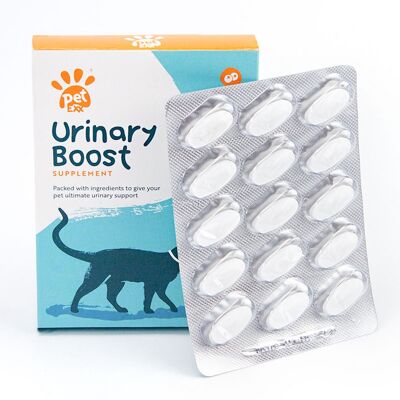 Urinary Boost supplement for cats and dogs with urinary tract infections UTI’s
