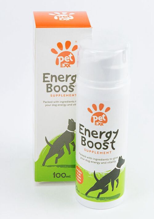 Energy Boost supplement for pets requiring energy due to lack of food, surgery or excessive exercise