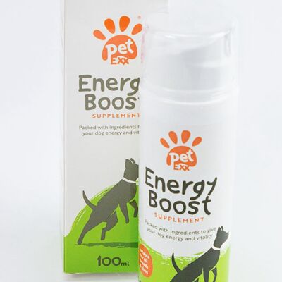 Suplemento Energy Boost para mascotas que requieren energía debido a la falta de alimentos, cirugía o ejercicio excesivo