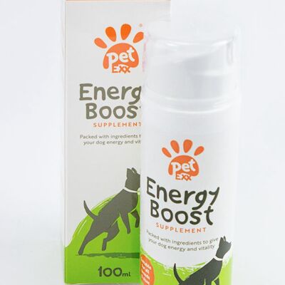 Suplemento Energy Boost para mascotas que requieren energía debido a la falta de alimentos, cirugía o ejercicio excesivo
