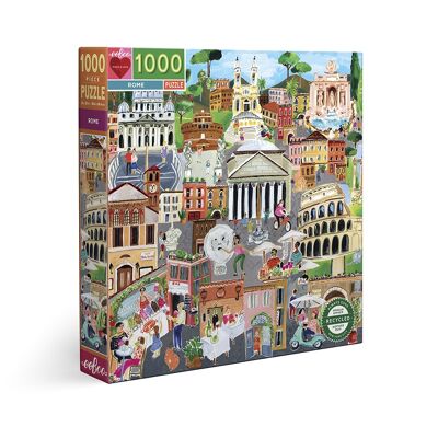 eeBoo - Puzzle 1000 pcs - Rome