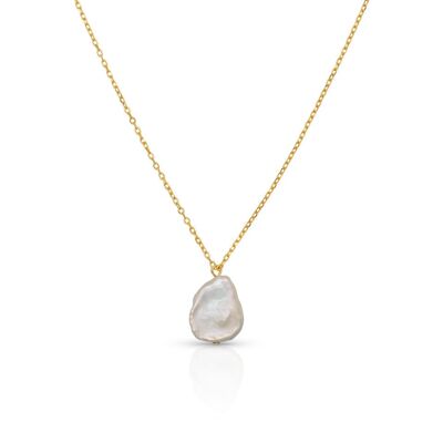 925 sterling silver ladies necklace | gold | necklace with pendant chain