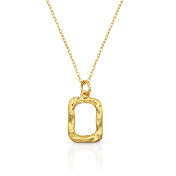 Collier femme en argent sterling 925 | or | collier avec chaîne pendentif 2