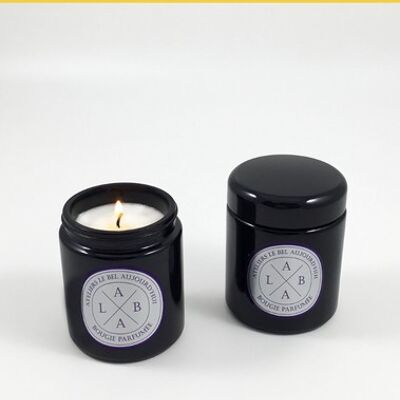 Candela rotonda Apothecary Collection, ricaricabile, profumo di fiori di Monoï, 220 g