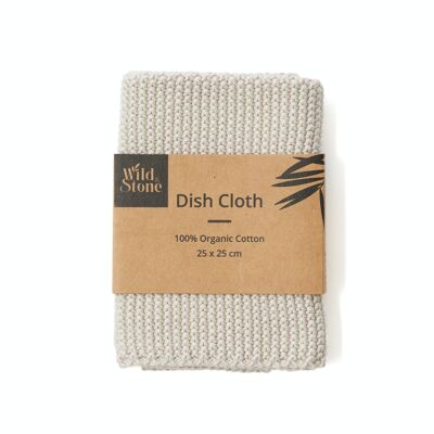 Dish Cloths - 100% Organic Cotton (Beach Sand)