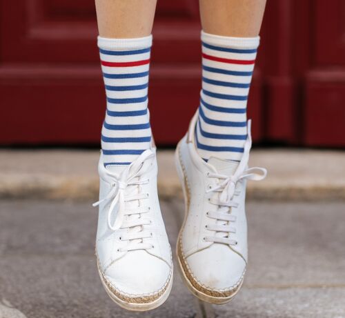 Chaussettes à rayures - Saint-Malo