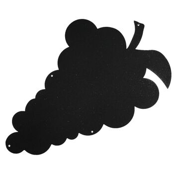 Tableau noir magnétique en forme de raisin, 56x37 cm, Kitchen Decor 1