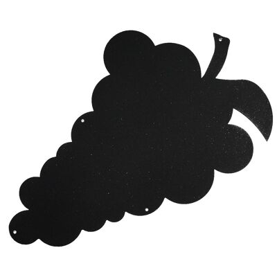 Tableau noir magnétique en forme de raisin, 56x37 cm, Kitchen Decor