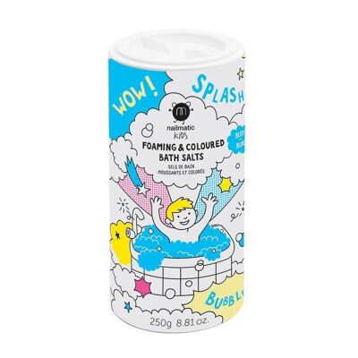 Sels de bain moussants Nailmatic, bleu