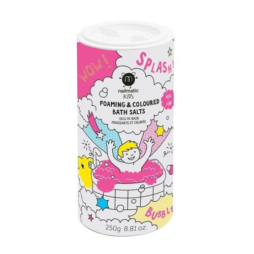 Nailmatic Foaming Bath Salts, Pink