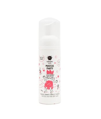 nailmatic KIDS - Mousse Cheveux & Corps Fraise 1