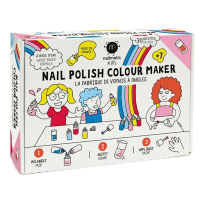 Fabricante de color de esmalte de uñas Nailmatic