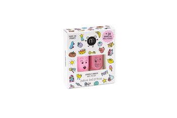 Nailmatic POP 2 Pack avec Autocollants (Dolly & Kitty)