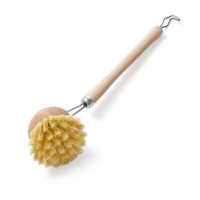 Wooden Dish Brush With A Replaceable Head