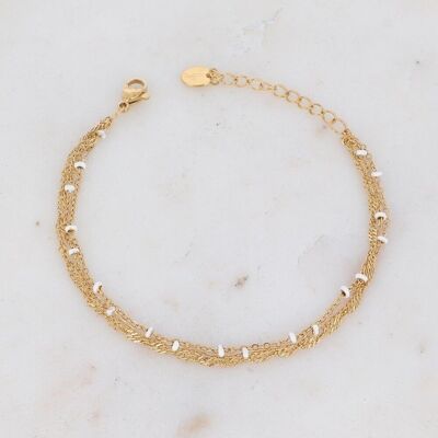 Frederique bracelet - white gold