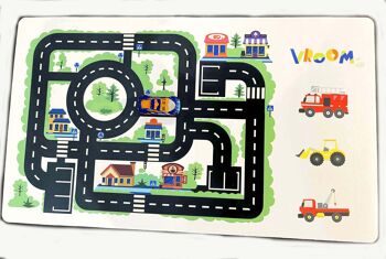 Tapis de jeux éducatif enfant pour petites voitures- bébé - Tapis seul 2