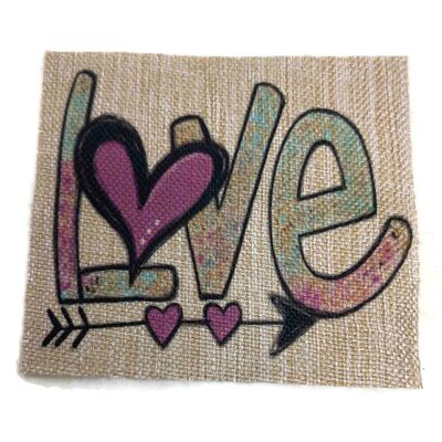 Berretto leopardato con stemma - accessori - estate - NUOVO - Patch Love