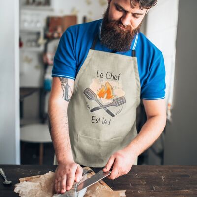 Men's cooking apron - Gifts for Men - Valentine's Day