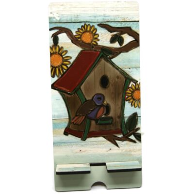 Birdhouse phone holder - Office supplies