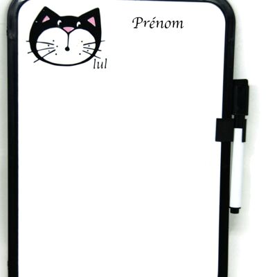 Cat slate whiteboard - Office supplies - Name
