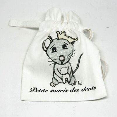 Pouch for milk teeth little tooth fairy mouse- Bags and pouches