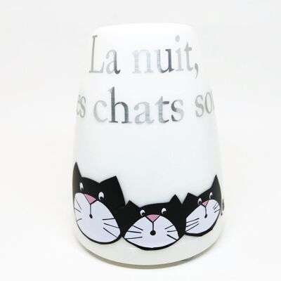 Veilleuse chats - Décoration maison