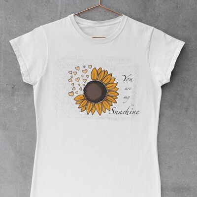 Tee-shirt femme tournesol - T-shirt - été