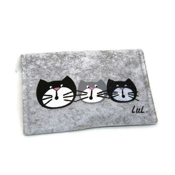 Pochette pression avec chat - Sacs et pochettes 4