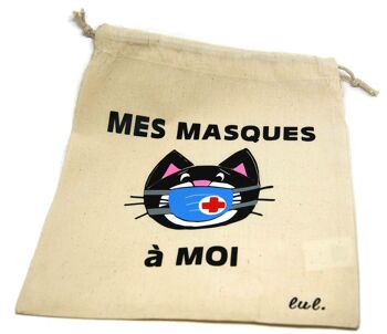 Sac de rangement pour masques - Masques 1