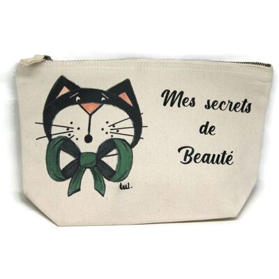 Make-up bag with Cat - Bags and pouches